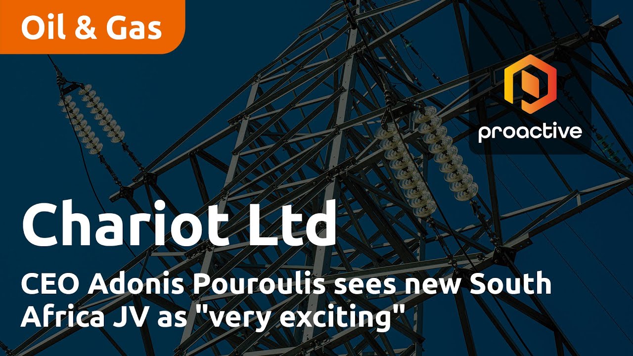 Chariot Ltd sees new South Africa JV as "very exciting"