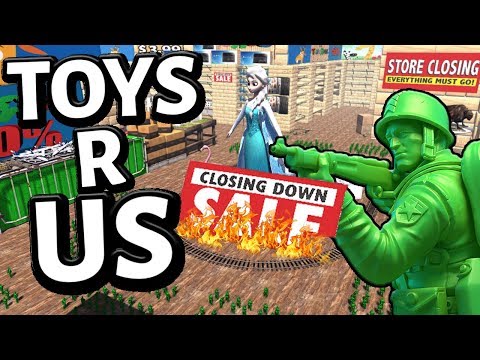 TOYS R US is closing ! Army Men of War- Season 2 - Episode One