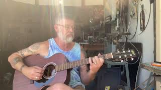 Video thumbnail for Budget Mitchell  T233e Blues Fingerpicking Acoustic Guitar by Steve Jeter  Acoustic Music Playing