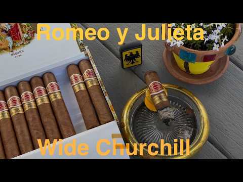 Romeo y Julieta Wide Churchills Cuban Cigar Unboxing/Review - #88