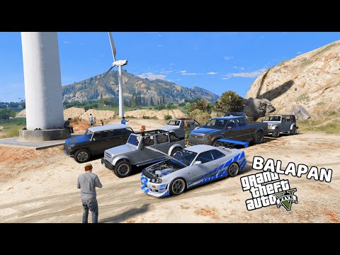 SEMUA BALAPAN YANG ADA DI GTA 5 - GTA 5 MOD