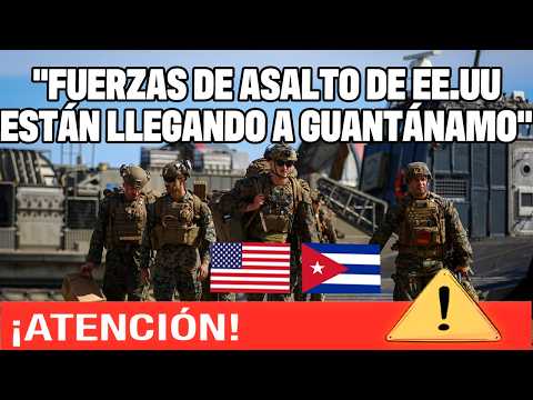 EE.UU ACTIVA OPERACIONES EN GUANTÁNAMO ANTE POSIBLE ÉXODO MASIVO DESDE CUBA