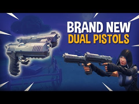 *Brand New* Dual Pistols!! - Fortnite Battle Royale Gameplay - Ninja & FearItSelf Video