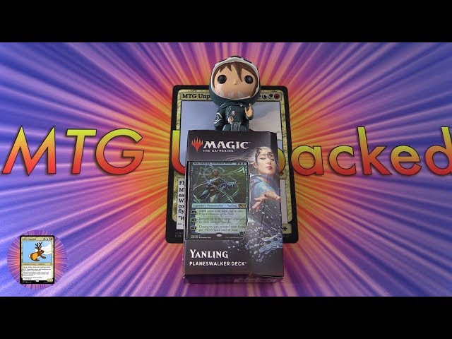 Vídeo relacionado con Magic The Gathering MTG - Core Set 2019 1 Planeswalker Deck at Random - Deutsch German