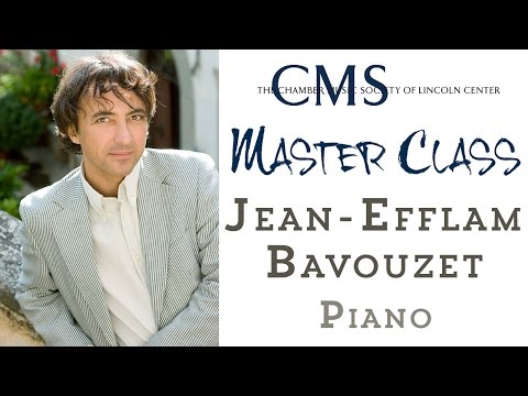 Master Class with Jean-Efflam Bavouzet