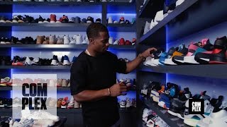 Complex Closets: Victor Cruz Show His Sneaker Closet