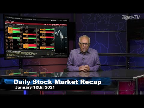 January 12th, Daily Stock Market Recap with Tom O'Brien - 2021