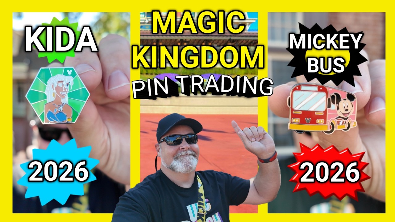 Magic Kingdom Pin Trading -  APRIL 2026