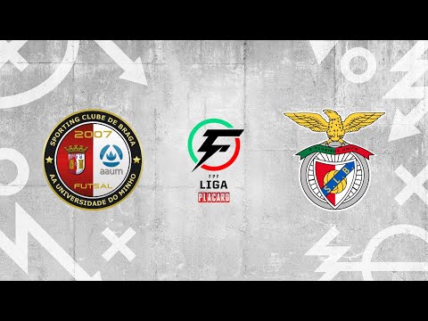 Liga Placard, 16ª jorn.: SC Braga/AAUM 2-5 SL Benfica