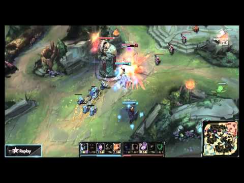 Amazing Teamfight in Game 3 | NJE (Ohq) vs SKT T1 (Faker) | 25.02.2015 | LCK 2015 NJE vs SKT T1