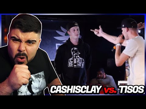 ER WIRD KOMPLETT ZESTÖRT !! 😳 CASHISCLAY vs. TISOS bei RAP am MITTWOCH | Reaction