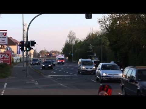 [Mit Pressluft in den Gegenverkehr]1x RTW DRK Kreisverband Nienburg (Weser) [HD]