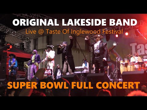 ORIGINAL LAKESIDE BAND Full Concert, Singing The Big Hits At Taste of Inglewood Fest In LA 2022