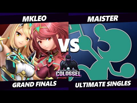 Colossel GRAND FINALS - MkLeo (Pyra Mythra) Vs. Maister (Game & Watch) SSBU Ultimate Tournament