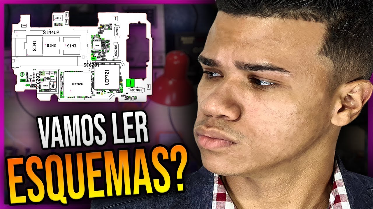 Como Ler e Interpretar Esquemas Elétricos de Celular na Prática! (Aula 1)