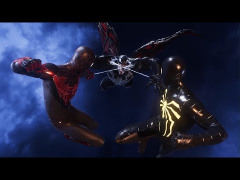 Marvel's Spider-Man 2 - Venom Boss Fight (Anti Ock Suit & Advanced Tech Suit)