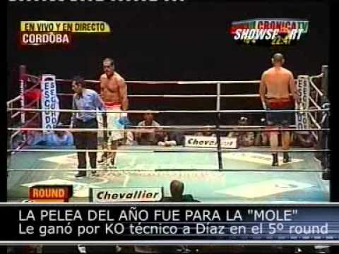 La Mole le ganó al Carnicero por nocaut