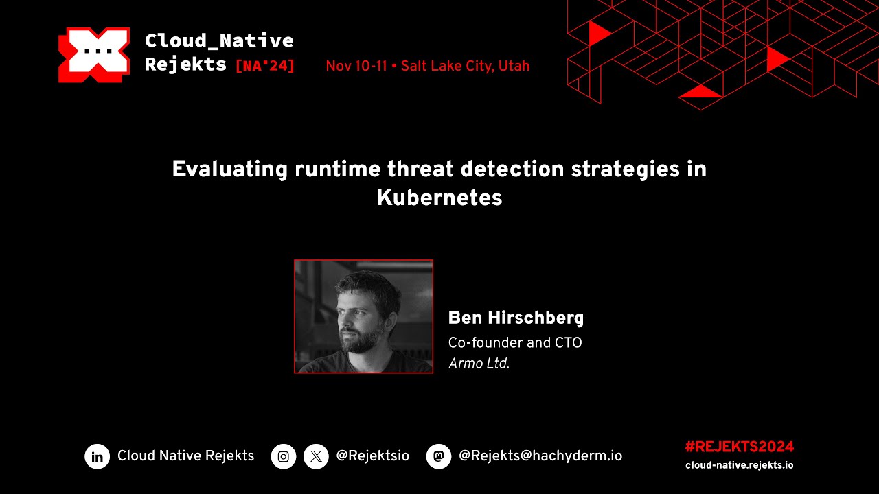 Evaluating runtime threat detection strategies in Kubernetes