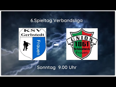 Verbandsliga  Frauen  KSV Gerbstedt  - Union 1861 Schönebeck