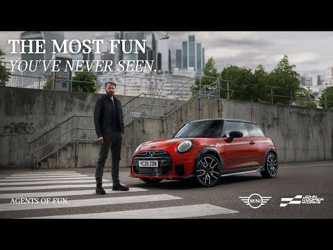 MINI JOHN COOPER WORKS PRESENTS AGENTS OF FUN.