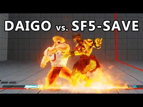 SFV - Daigo Umehara vs. SF5-Save (High Rank Dhalsim)