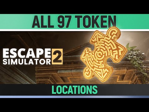 Escape Simulator 2 - All 97 Token Locations (Release Version)