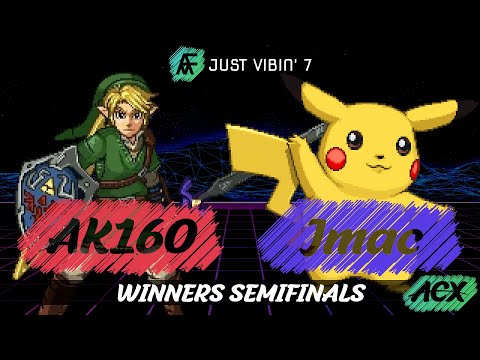 SC AK160 (Link) vs SC Jmac (Pikachu) - Winners Semifinals - AFM Just Vibin' 7