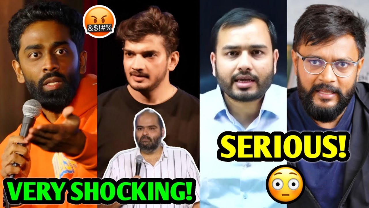 SHOCKING! YouTubers got VERY ANGRY on him! 😡| PW Alakh Pandey, Gyan Therapy, Pranit More, Elvish |