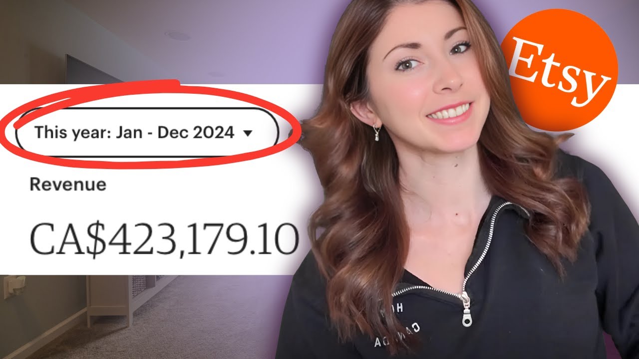 How I Make 400k on Etsy per year (My strategy)