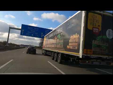 Driving in Germany: Hamburg to Regensburg | Timelapse