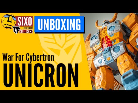 UNBOXING: Transformers Haslab War For Cybertron WFC Unicon