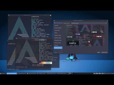 ArcoLinux : 1508 ArcoLinux Tweak Tool - Termite themes