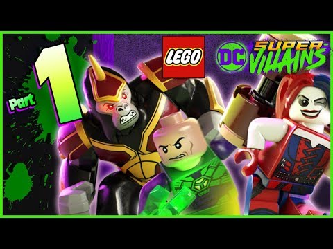 LEGO DC Super Villains Walkthrough Part 1 New Kid on the Block! Trouble in GOTHAM