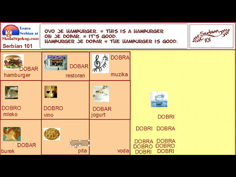 Serbian Lesson 4