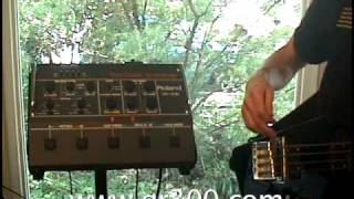 Video thumbnail for Roland GR-33B Vintage Analog Bass Synthesizer and G-77 Bass Guitar Introduction by WayneJoness