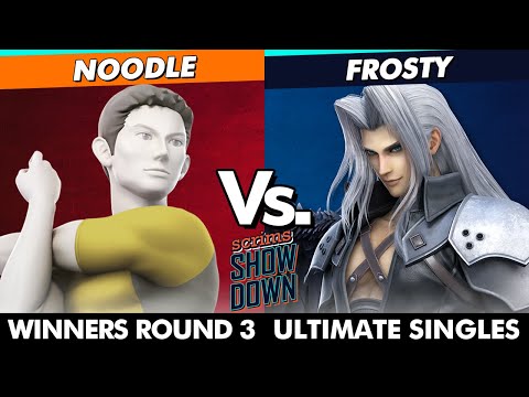 Scrims Showdown 82 - NOODLE (Wii Fit Trainer) Vs. Frosty (Sephiroth) SSBU Ultimate Tournament