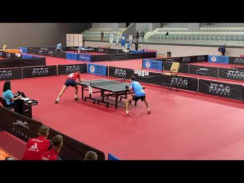 Nemanja Djilas Serbia - Georgos Stamatouros Greece Table Tennis Balkan Championship 2025