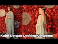 Kajol Devgan Looking Gorgeous In Saree At Anand Pandi Birthday Party In Mumbai