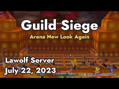 Guild Siege (Lawolf Server) July 22, 2023 | Flyff Universe