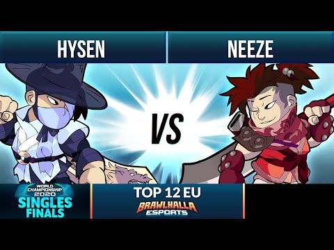 Hysen vs Neeze - Top 24 - Brawlhalla World Championship 2020 - 1v1 EU