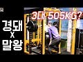 말왕이 뒤에 있다! 3대 500kg를 향한 몸부림
