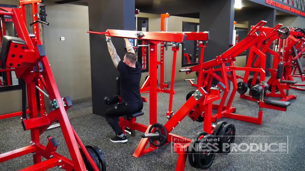 Lat Pull Down Machine 8L | PLATE LOADED