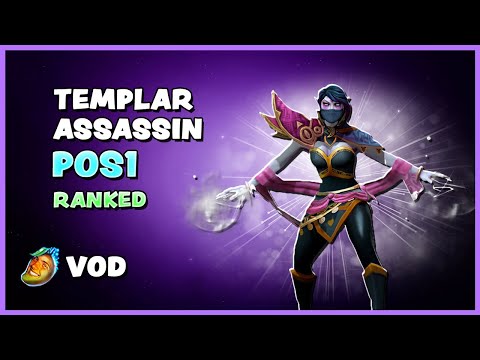 TEMPLAR ASSASSIN| POS1 | RANKED | FULL VOD | WAGAMAMA