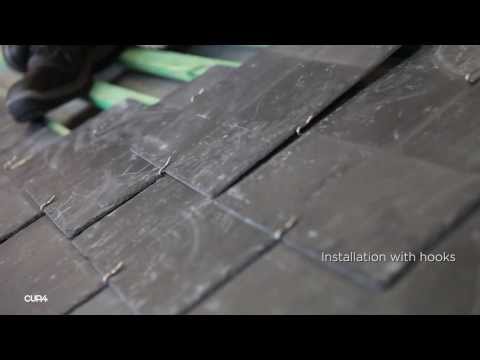 How to install a natural slate roof