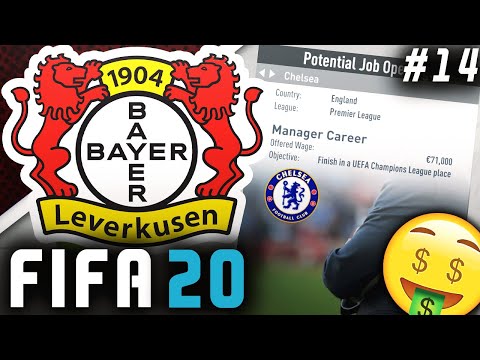 CHELSEA CAREER MODE?! JOB OFFER!! - FIFA 20 Bayer Leverkusen Career Mode EP14