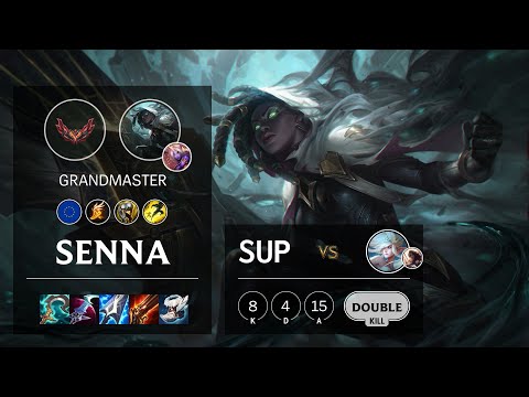 Senna Support vs Janna - EUW Grandmaster Patch 12.2