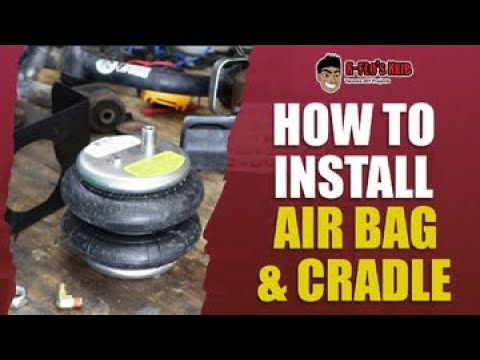 Air Bag and Cradle Install on the on the Taco! (DIY / How To Tacoma)