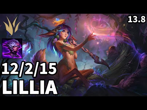 Lillia Jungle vs Gragas - EUW Master | Patch 13.8