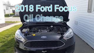 2018 Ford Focus Oil Change