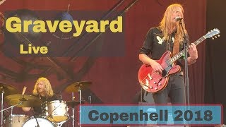 GRAVEYARD – Buying Truth and Uncomfortably Numb live 2018 at Copenhell metal festival